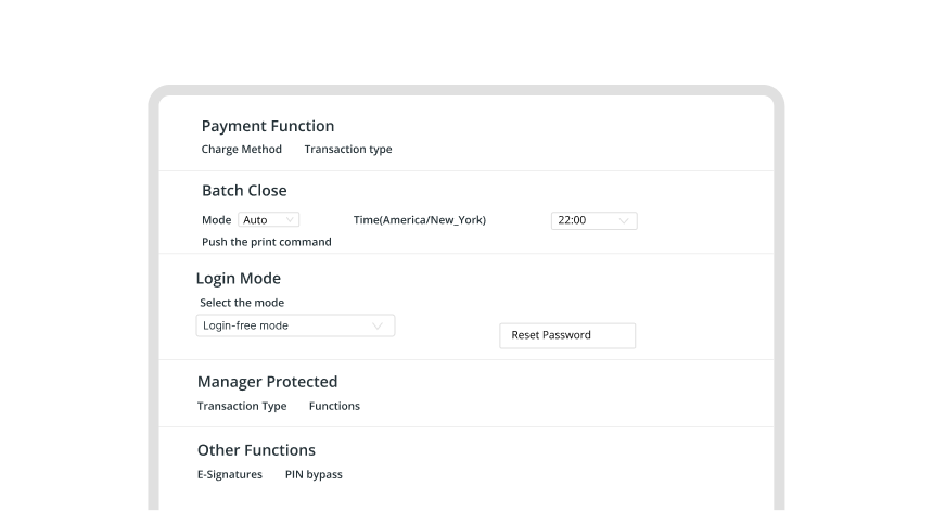 Flexible Customization Configuration